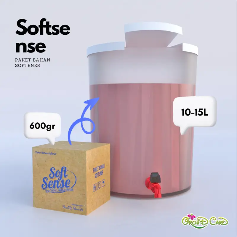 Soft Sense Paket Bahan Softener-Pelembut Pakaian